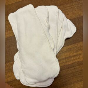 5 diaper inserts